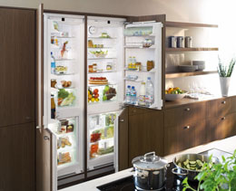 Что нам даёт встраиваемый холодильник?